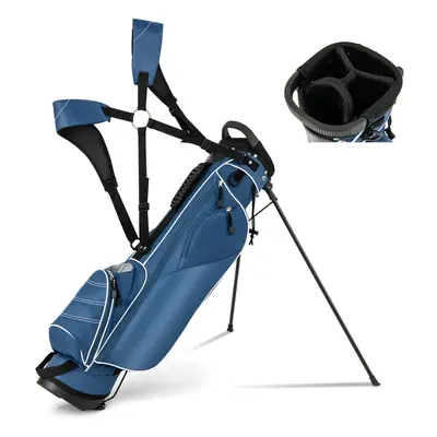 Lightweight Golf Stand Bag Adjustable Dual-Strap Bracket &Handles Club