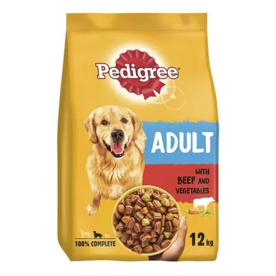 Pedigree Dog Complete Dry With Beef and Vegetable 12kg