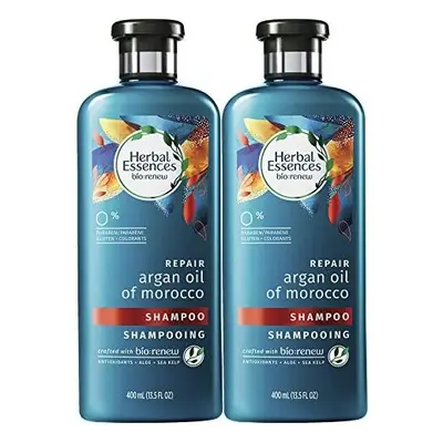 Herbal Essences, Shampoo, BioRenew Argan Oil of Morocco, 13.5 fl oz, Twin Pack