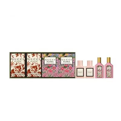 Gucci Pcs Mini Gift Set: * Bloom 0.16 Eau De Parfum + * Gorgeous Gardenia 0.16 Eau De Parfum (In