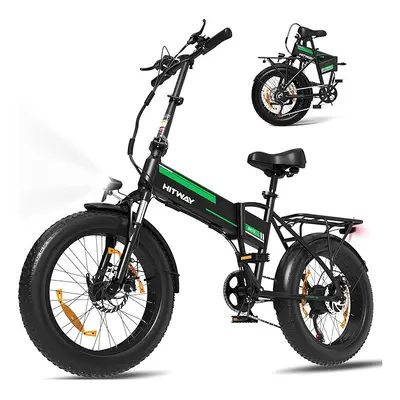 HITWAY Electric Bike BK10S Folding E-Bike, 48V12AH Battery 250W