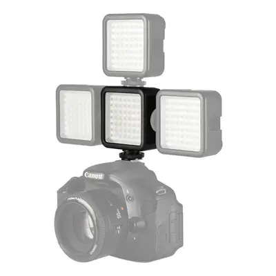 Mini Camera LED Video Light Interlock with Hot Shoe Mount