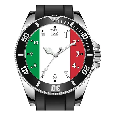 Italy Italian Flag Sporty Unique Stylish Wrist Watch