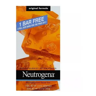 Neutrogena Transparent Facial Bar Bonus Pack Original Formula - ea