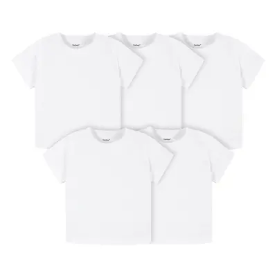 gerber Baby Toddler 5-Pack Solid Short Sleeve T-Shirts Jersey gSM