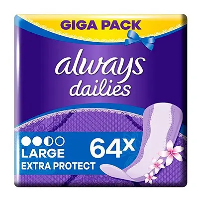 Always Extra Protect Large Fresh panty liners pieces