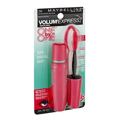 Maybelline New York Volum Express One By One Washable Mascara Brownish Black Fluid Ounce