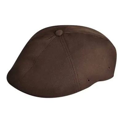 KANGOL Wool Flexfit Ivy Cap Newsboy Driving Hat Flat - Brown - L/XL