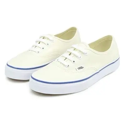 (US 5) Vans Authentic Canvas Shoes Classic Skateboard Sneakers Casual - Off-White/White