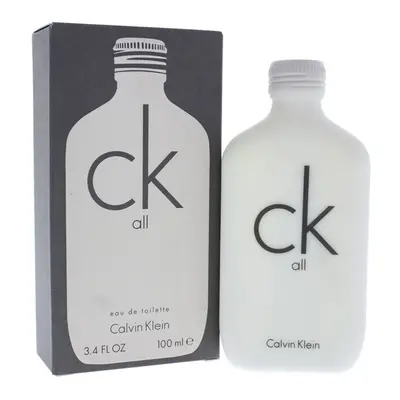 Calvin Klein CK All Eau de Toilette, Unisex Fragrance,100ml/ 3.4 Oz