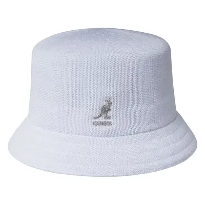 (M) Kangol Tropic Bin Bucket Hat Summer Camping Fishing Beach Cap - White