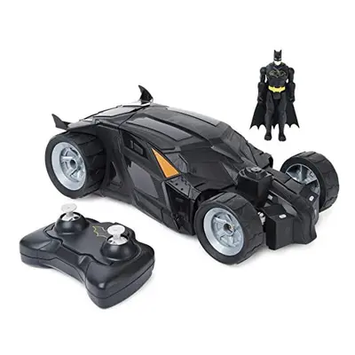 6065425 DC Comics Batmobile Remote Control Car Easy to Drive Compatible Figures Kids Toys for Bo