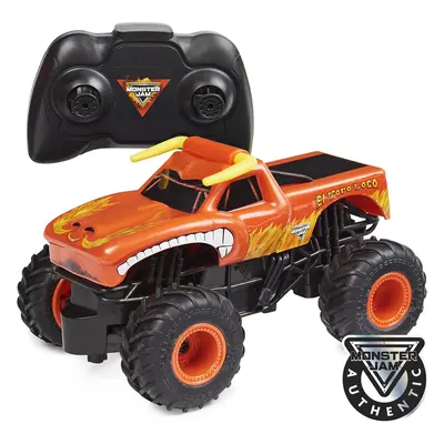 Monster Jam, Official El Toro Loco Remote Control Monster Truck, 1:24 Scale, 2.4 GHz, for Ages a