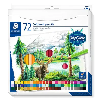 Staedtler 146C C72 Colouring Pencils Soft Lead High Pigmented Colours Classic Hexagonal Format C