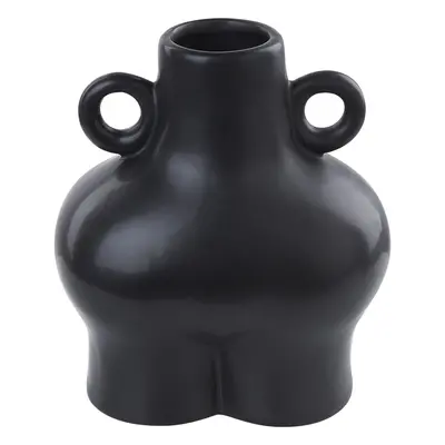 Flower Vase NAFPLIO Ceramic Black