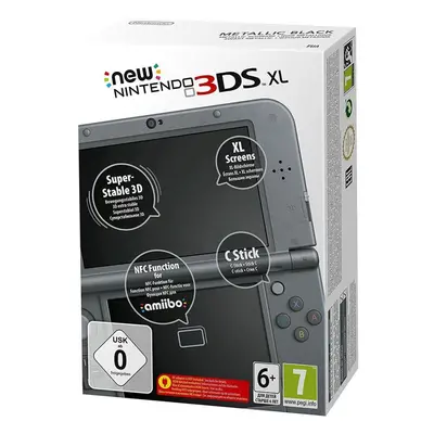 New Nintendo 3DS Handheld Game Console Black - EU Version