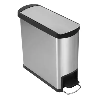 Pro-Kleen Stainless Steel Pedal Sanitary Bin 16L