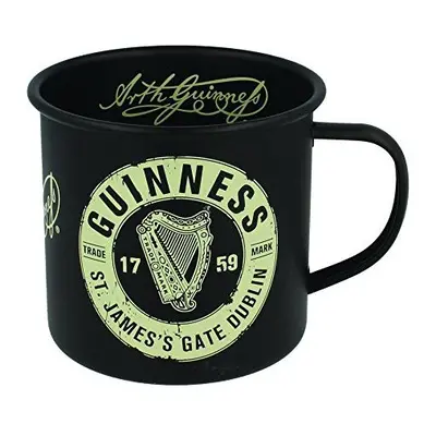 Shamrock Gift Company - Guinness - Black Label Enamel Mug