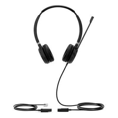 Yealink YHS36 Dual Headset kabelgebunden QD zu RJ14