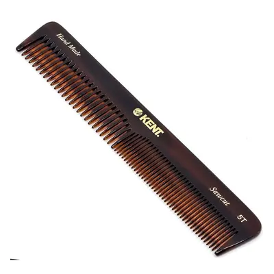 Kent Brushes Handmade Comb A 5T Medium Size Coarse and Fine Comb for Women