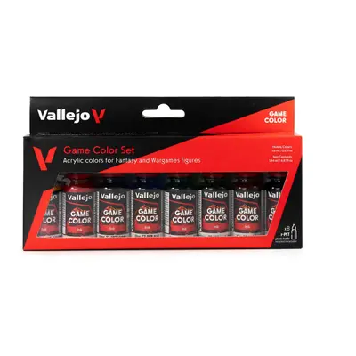 Vallejo Game Ink Paint Set (8 Color) Paint