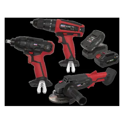 3 x Tool Cordless Combo Kit 20V SV20 Series