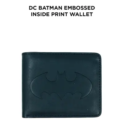 DC Batman Embossed Inside Print Wallet