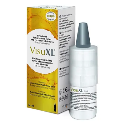 Dry Eye Drops - VisuXL Eye Drops 5ml x3 Pack