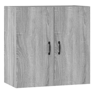 (Grey sonoma) vidaXL Wall Cabinet Hanging Storage Cabinet Wall Cupboard Engineered Wood