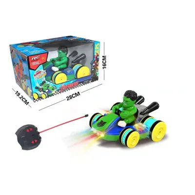 (Hulk) Christmas gift remote control car children's collection toy Super Mario Spiderman Hulk Ir