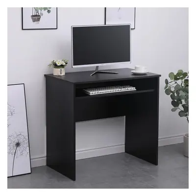 (Black) Newport Computer Desk PC Laptop Table Home Office Study Workstation Gaming