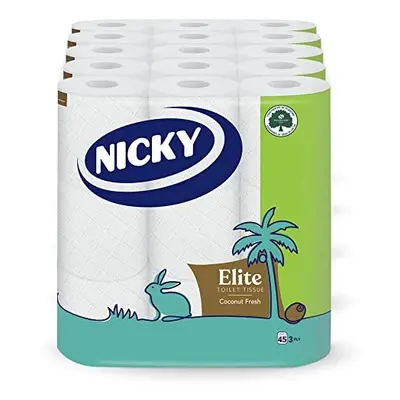 Nicky Elite Coconut roll Toilet Tissue