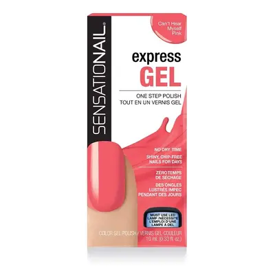 SensatioNail Express Gel Polish Can't Hear Myself Pink, 10ml