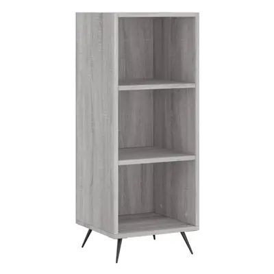 (grey sonoma) vidaXL Shelf Cabinet Bookcase Side Cabinet Storage Bookshelf Engineered Wood