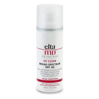 EltaMD UV Clear Facial Sunscreen Broad-Spectrum SPF 46. 1.7 oz / 48g