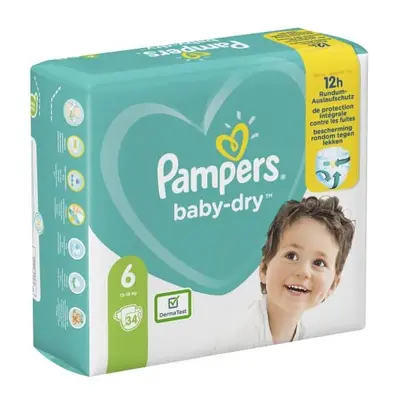 Pampers Baby-Dry Size Nappies up to Hours of Protection kg