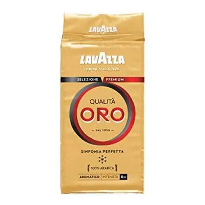 Lavazza QualitÃ Oro, 100% Arabica Medium Roast Ground Coffee, g, (Pack of 6)