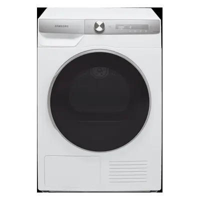 Samsung Series OptimalDry DV90T8240SH Wifi Connected 9Kg Heat Pump Tumble Dryer - White