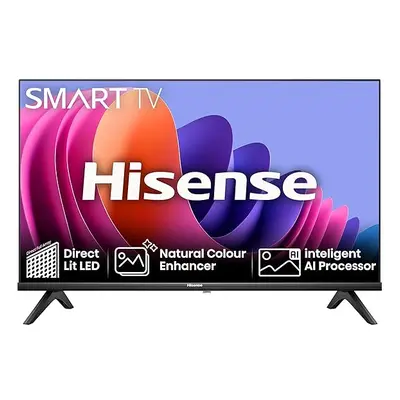 Hisense Inch Smart TV 40A4NTUK - FHD Resolution, Natural Colour Enhancer, Dolby Audio, AI Sports