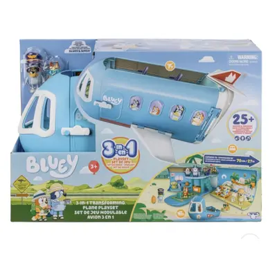 Bluey 3-in-1 Transforming Plane Playset