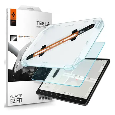 Spigen Tesla Model 3/Y Tempered Glass Screen Protector - Matte Finish AGL01086