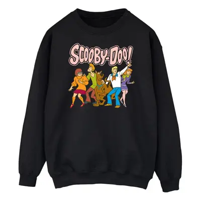 (M, Black) Scooby Doo Womens/Ladies Classic Group Sweatshirt