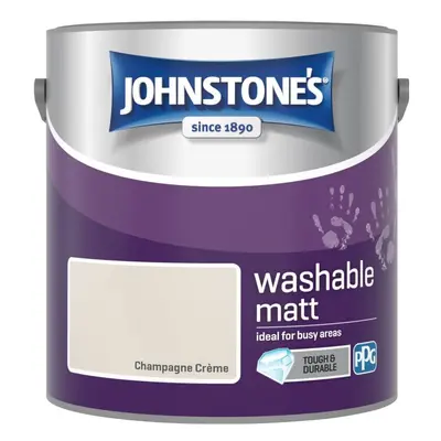 Johnstone's Washable Matt 2.5L Champagne Creme