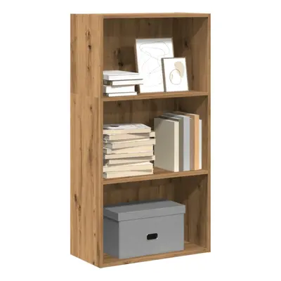 vidaXL Bookcase Artisian Oak 60x30x114 cm Engineered Wood