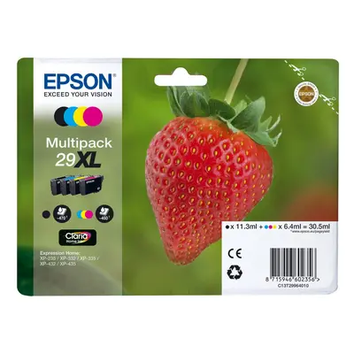 Claria Home Ink Epson X-Large High Capacity Strawberry Ink Cartridge (4pack)