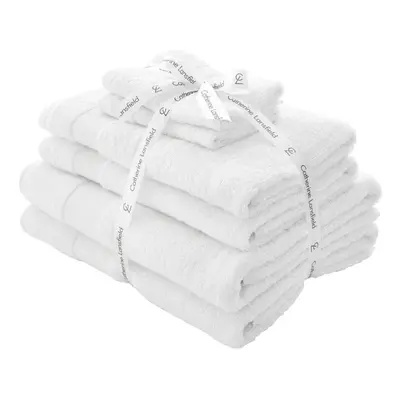 Antibacterial Piece Towel Bale White