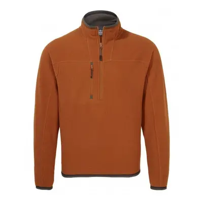 (S, Potters Clay) Craghoppers Mens Expert Active Marl Half Zip Fleece Top