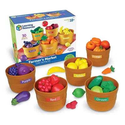 Learning Resources Farmer's Market Food Sorting Set