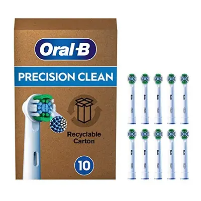 Pro Precision Clean Electric Toothbrush Head, X-Shape And Angled Bristles for Deeper Plaque Remo