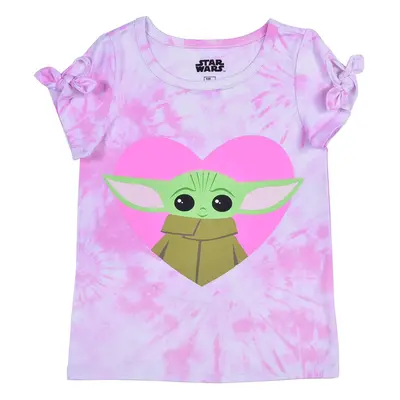 STAR WARS The Mandalorian Grogu Girls T-Shirt for Toddler and Little K